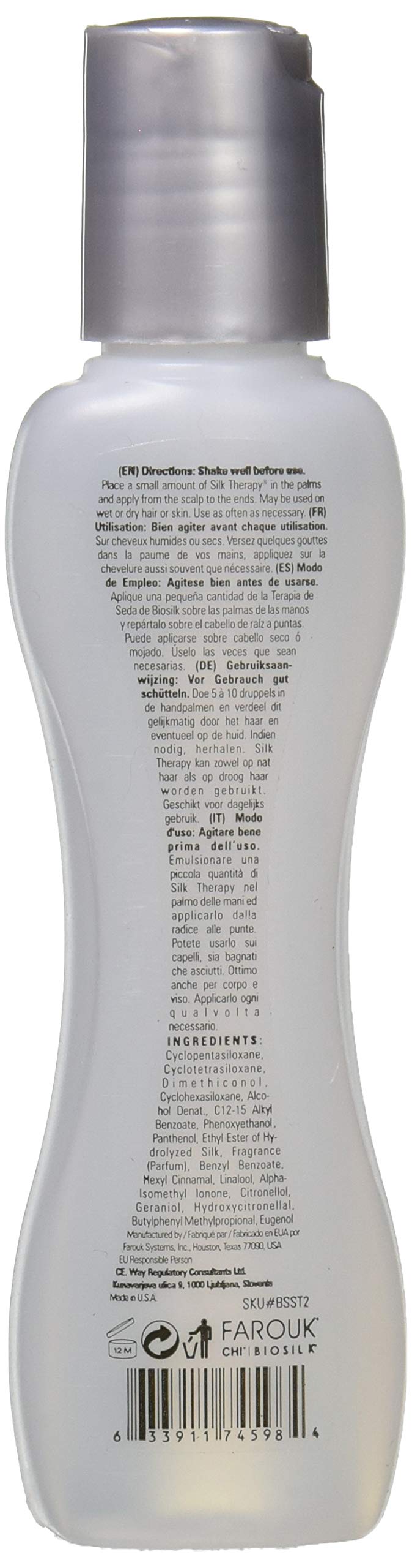 BioSilk Silk Therapy ends repair, helps reduce split ends and smooth hair.