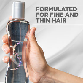 BioSilk Silk Therapy Lite smooths hair and adds shine on dry strands