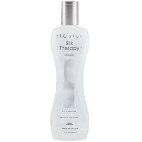 BioSilk Silk Therapy Original bottle for weightless leave-in conditioning and smooth hair