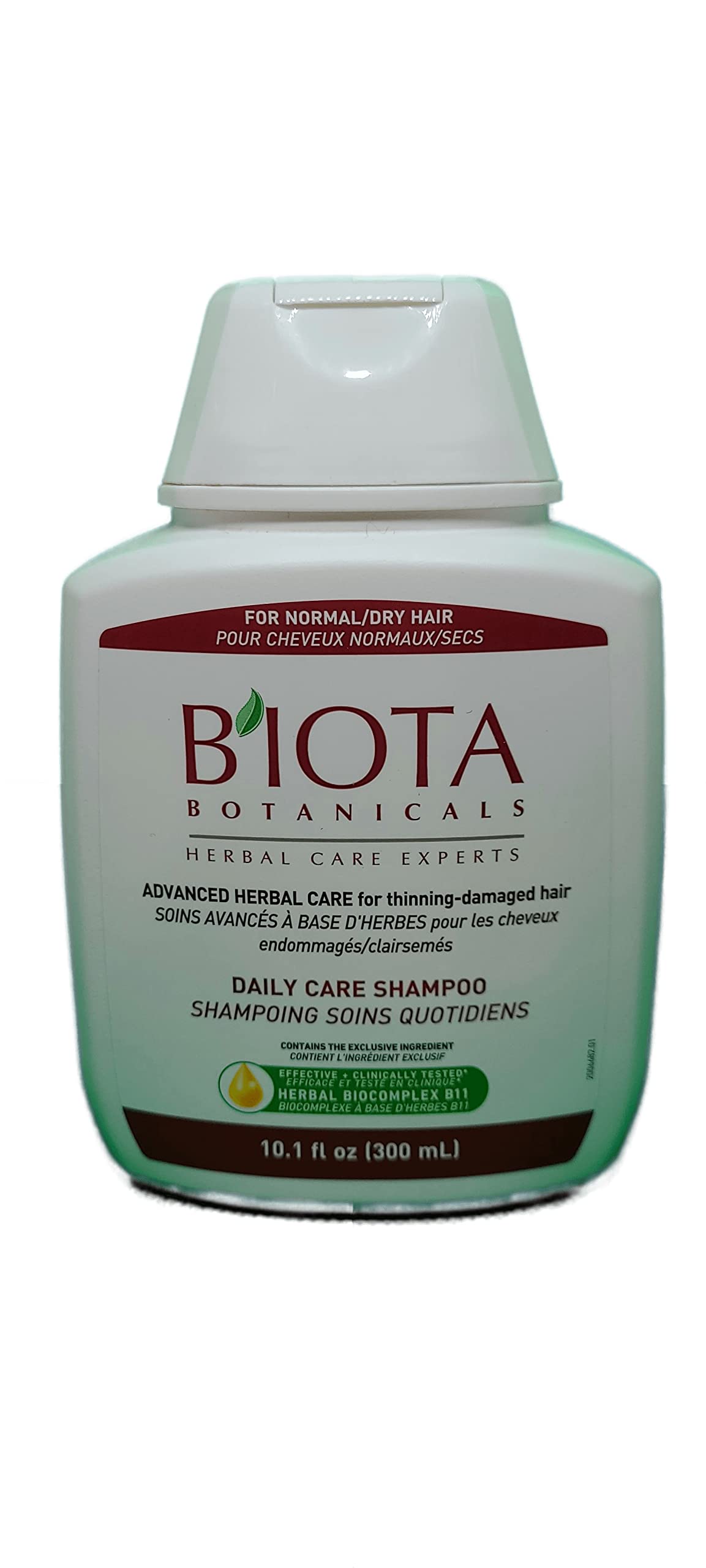 Biota Botanicals Daily Care Shampoo bottle with label for dry hair.