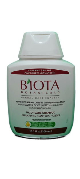 Biota Botanicals Daily Care Shampoo bottle with label for dry hair.
