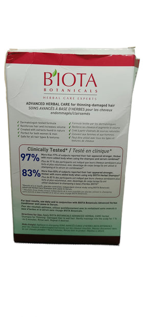 Biota Botanicals Herbal BioComplex B11 blend highlights nourishing minerals.