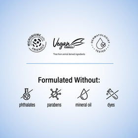 Illustration of bamboo extract benefiting hair with Biotera formula.