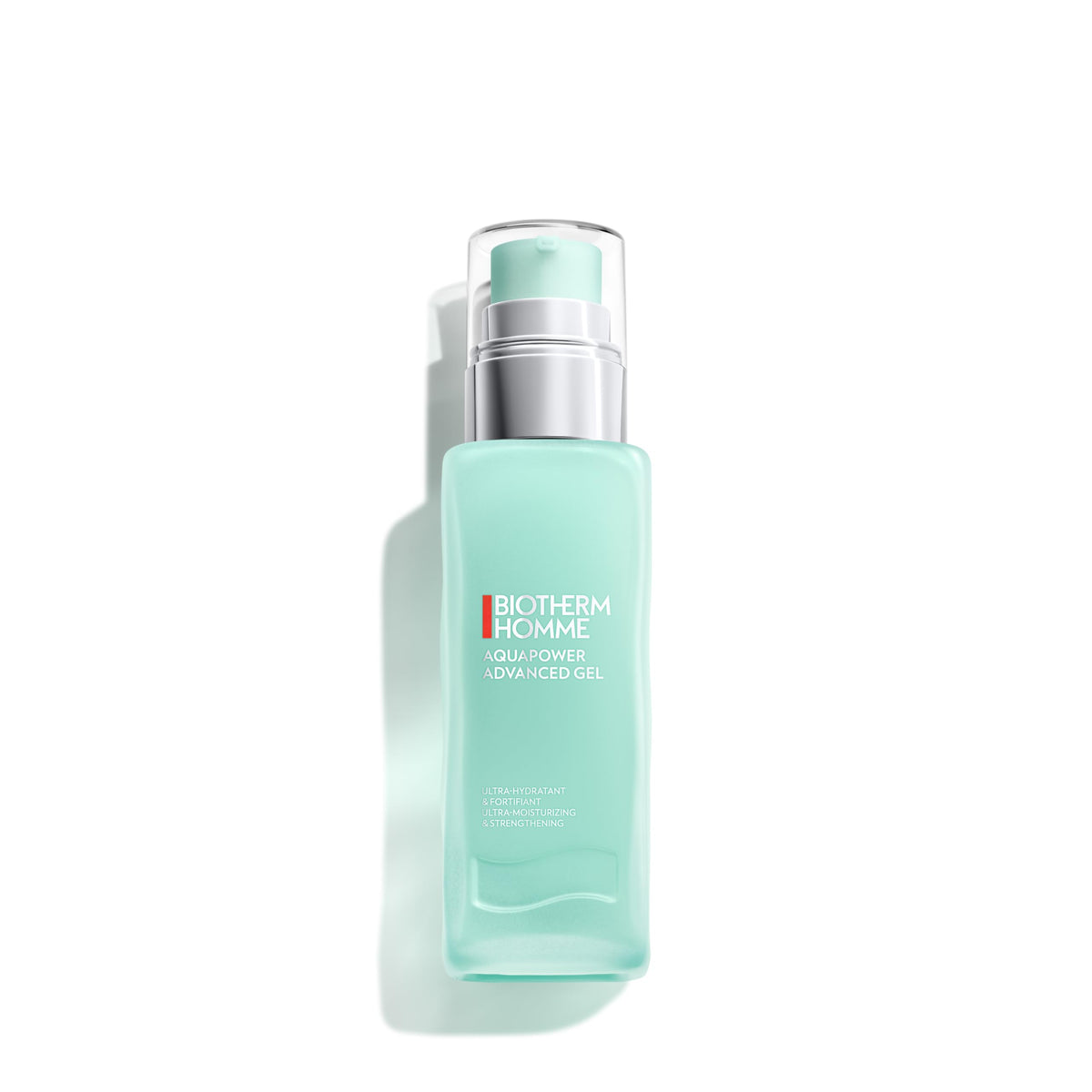 Biotherm Aquapower Advanced Gel bottle close-up for fast hydration