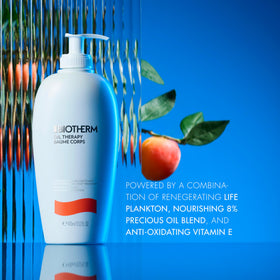 Biotherm Oil Therapy on skin demonstrating softness after use