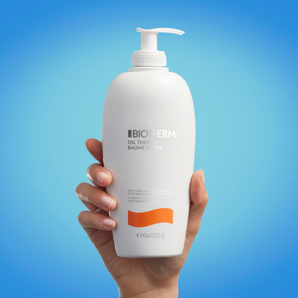 Biotherm Oil Therapy with apricot oil blend nourishes dry skin