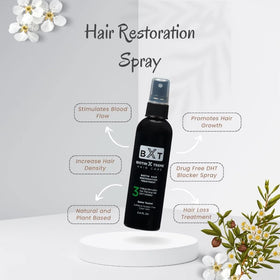 Biotin Xtreme Hair Care shot shows healthier-looking, fuller hair