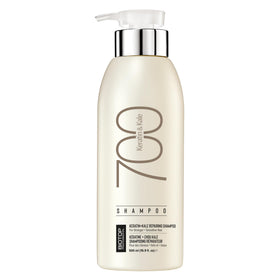 Biotop Professional 700 Keratin + Kale Shampoo bottle, signaling deep repair for damaged hair