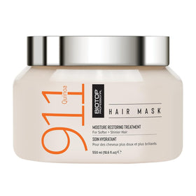 Biotop Professional 911 Quinoa Mask bottle pour for smooth, even application.