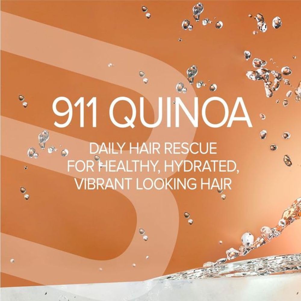 Biotop Professional quinoa shampoo foamy lather demonstrates gentle cleansing for dry hair