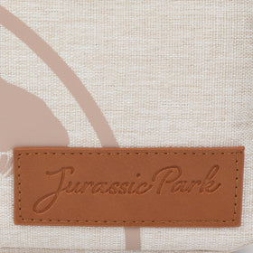Bioworld Jurassic Park Park Ranger Travel Cosmetic Bag interior mesh pocket keeps items organized