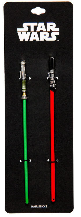 Bioworld Star Wars Darth Vader hair sticks with Vader hilt for themed styling