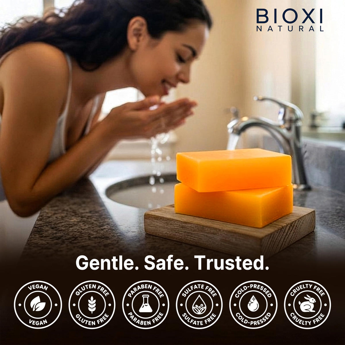 BIOXI daily use promotes an even tone and brighter appearance.