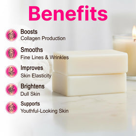 BIOXI soap bar lather closeup shows rich foam for daily cleansing.