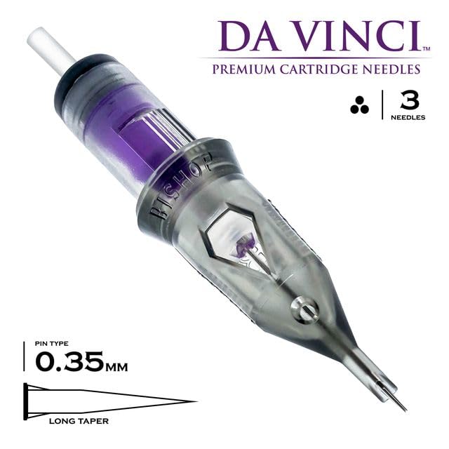 Da Vinci V2 12G Bugpin tips close-up highlights sharp detailing for shading
