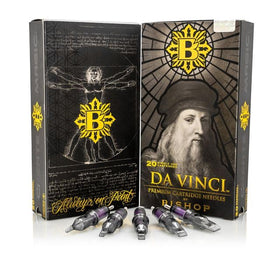 Long taper Da Vinci V2 12G cartridge demonstrates steady ink flow in action