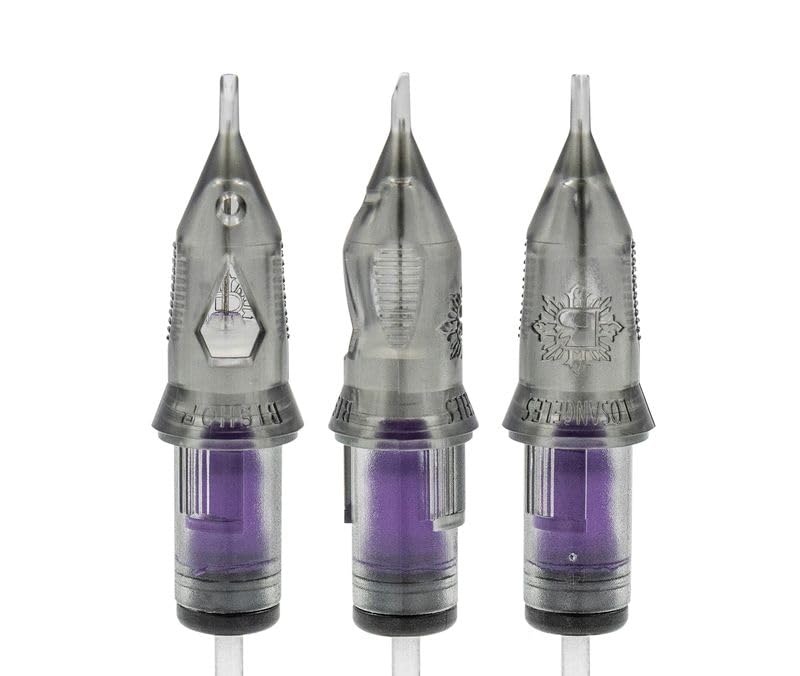 Bishop Da Vinci V2 cartridges in 12G round liner long config for sharp lines.