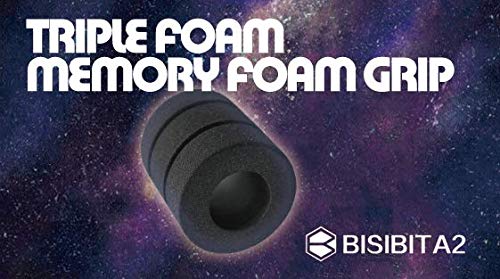 Bisibita2 grip compatible with steel or disposable tubes for versatile setups.