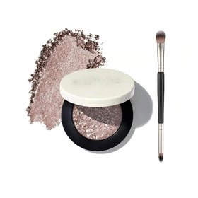 BITYEYE Barvena eyeshadow compact open with rich metallic color for bold day looks.