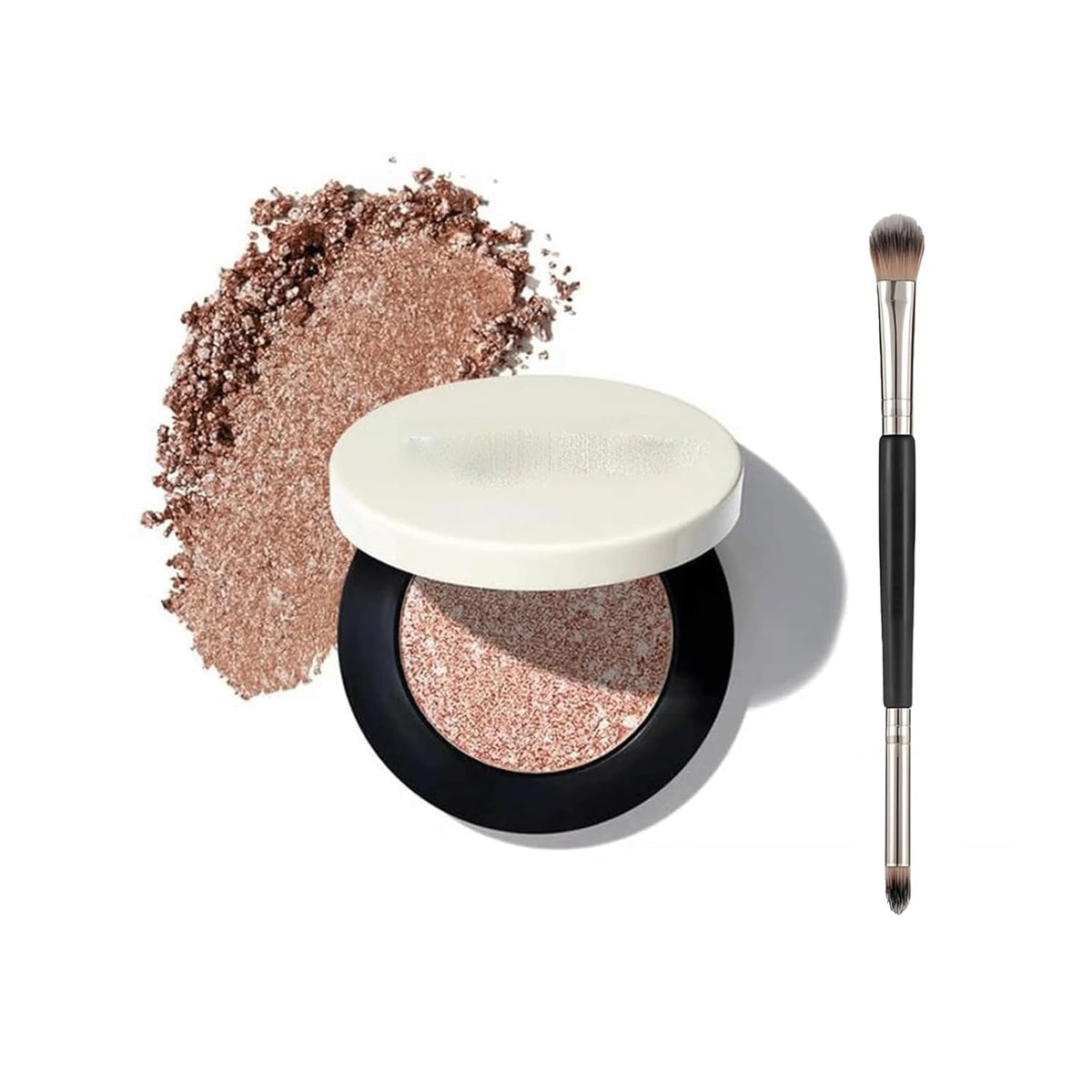 BITYEYE Barvena multicolor metallic eyeshadow swatches for bold everyday looks.