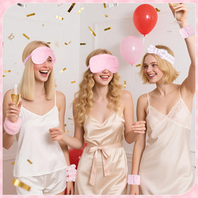 Biutee 64pc spa sleepover wristbands help coordinate outfits and activities.