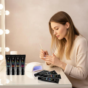 Biutee stamping polish gel natural resin low odor option.
