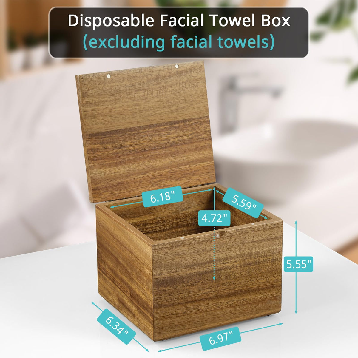Inside view of Bivvclaz holder showing ample towel storage.