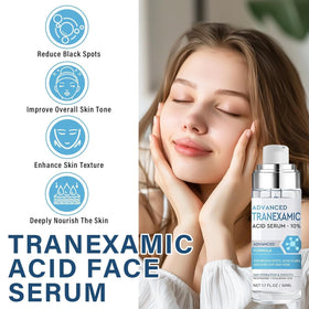 Bizzico Tranexamic Acid Serum dropper dispensing for clean application