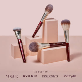 BK Beauty 101 Contoured Foundation brush for airbrushed, natural coverage
