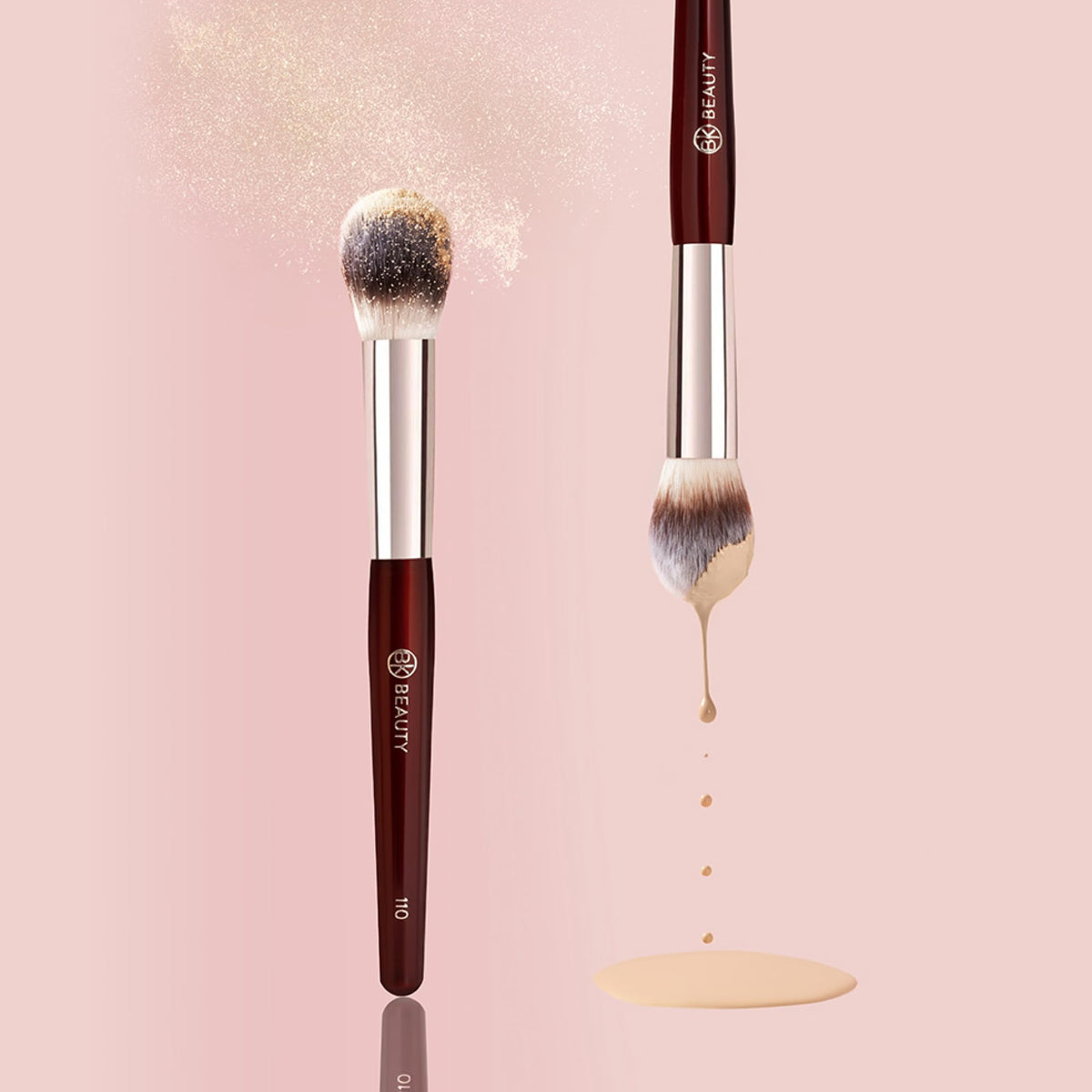 BK Beauty 110 Large Concealer Brush is great for priming, contour, or setting powder.