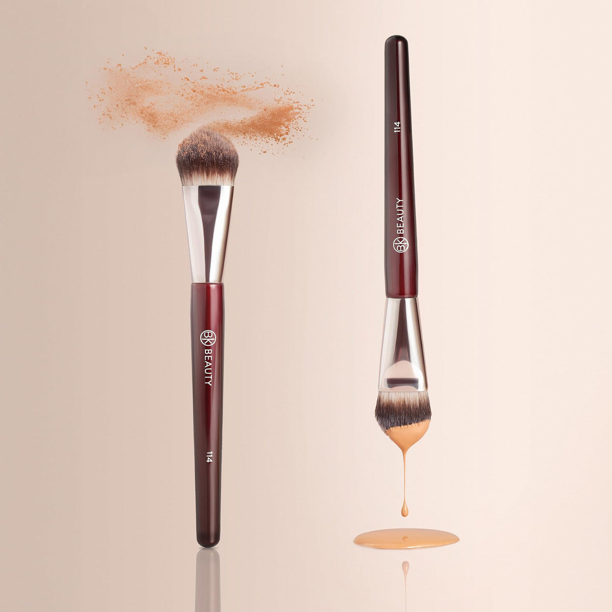 BK BEAUTY 114 ergonomic vegan handle ensures comfortable, professional control.