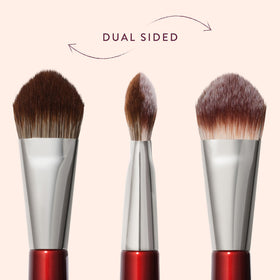 BK BEAUTY 114 tapered end delivers precise under-eye and blemish coverage.