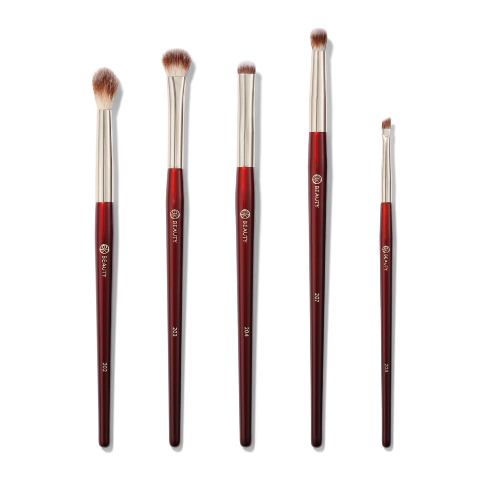 BK Beauty 202 Defined Crease Brush for precise crease definition on hooded lids