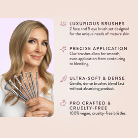 BK Beauty Angie Hot & Flashy blender brush for effortless shading and even pigment pickup