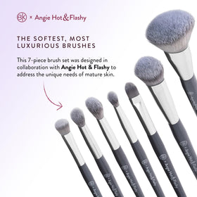 BK Beauty Angie Hot & Flashy shimmer brush for targeted highlighter and glow
