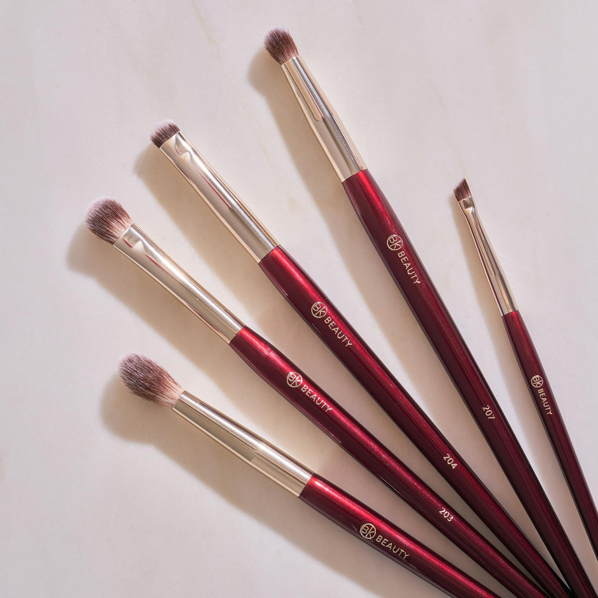 BK Beauty Closeup Bristles highlighting soft vegan fibers