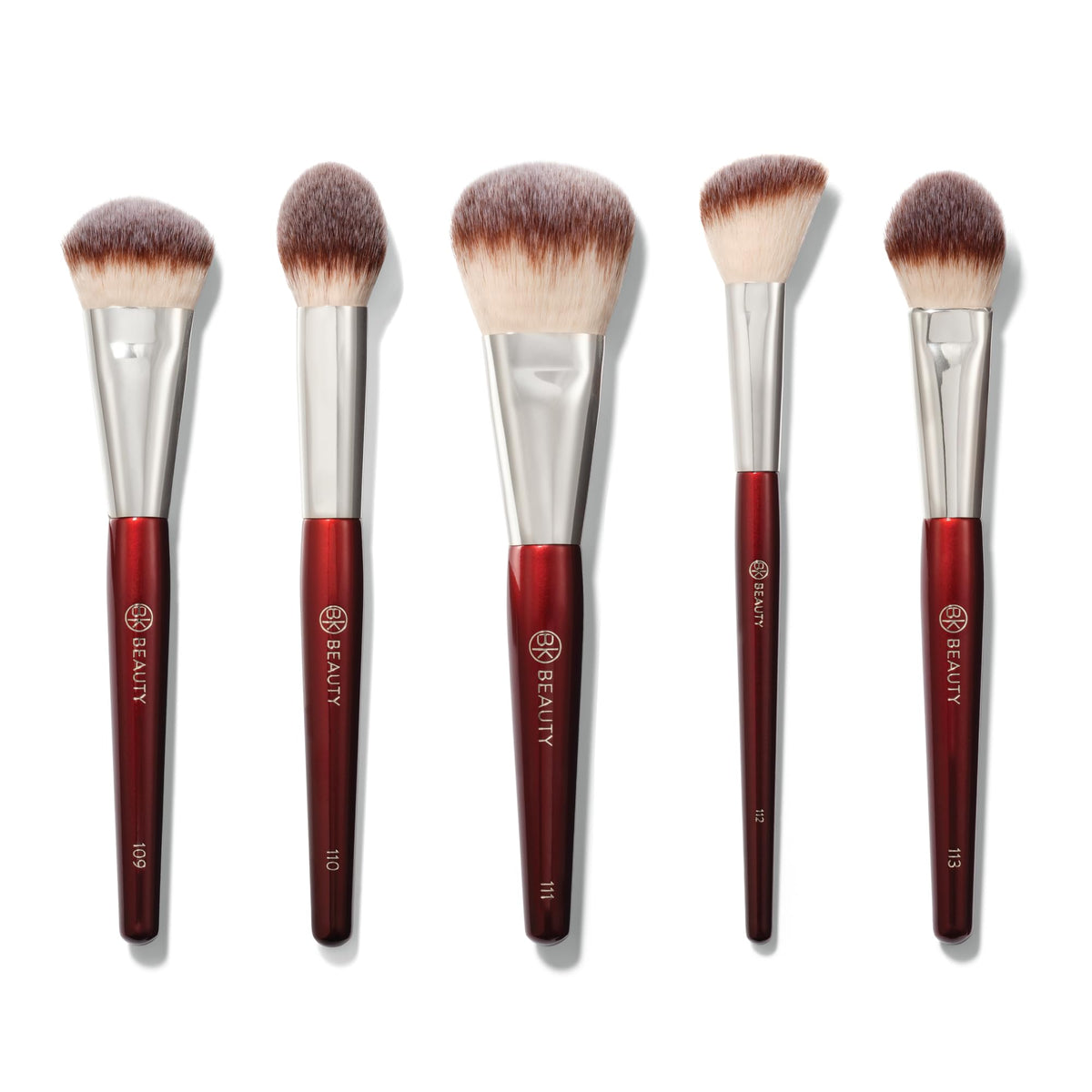 BK Beauty CORE face set 109 mini-contoured foundation brush for precise blending