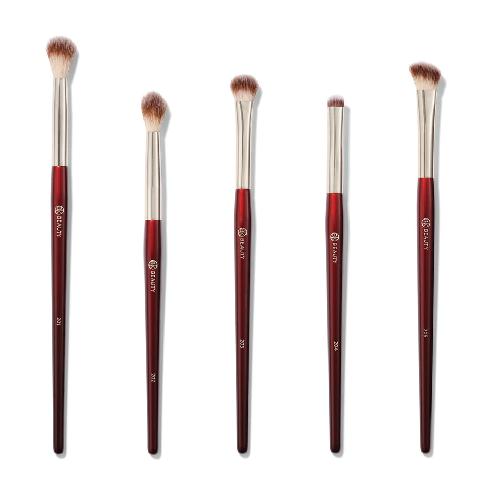 BK BEAUTY Essentials Brush Set 5PC packaging shows premium quality for gifting