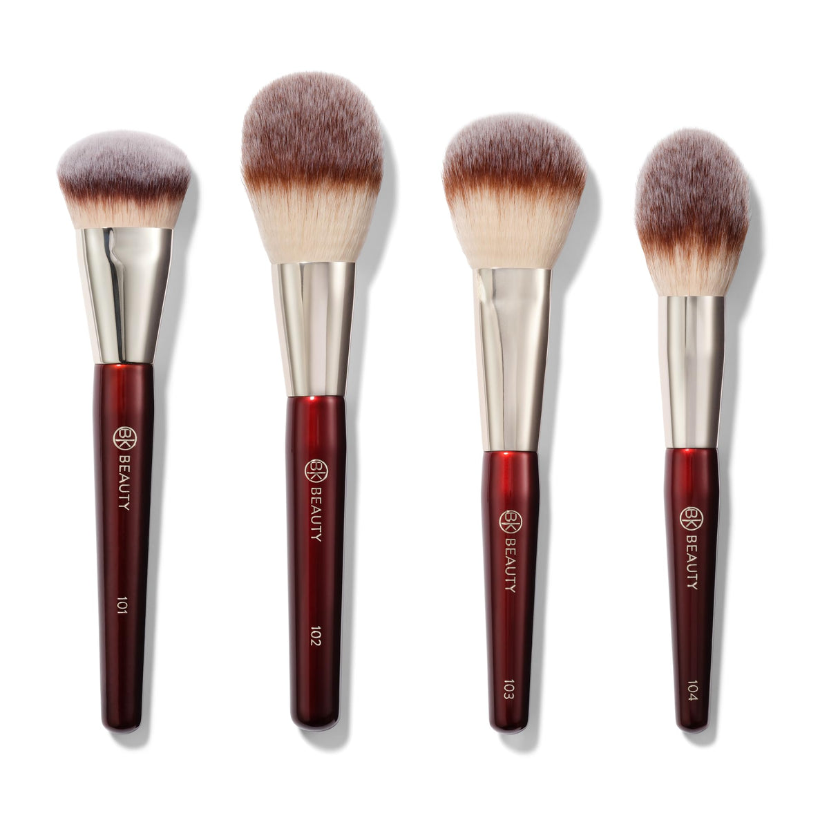 BK Beauty Essentials 4pc close-up with ultra-soft bristles for seamless makeup