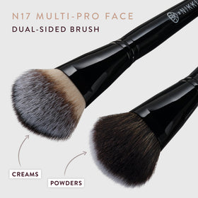 N17 Multi-Pro Face brush versatile for creams and powders