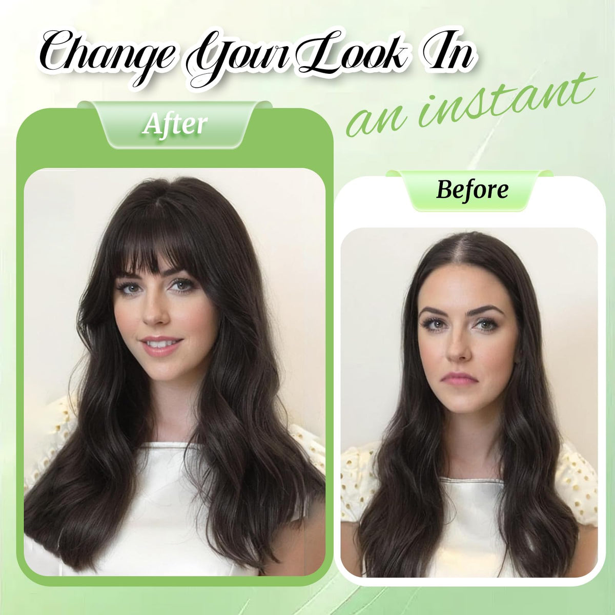 Black and Pretty 360-degree cover topper for seamless, all-day volume.