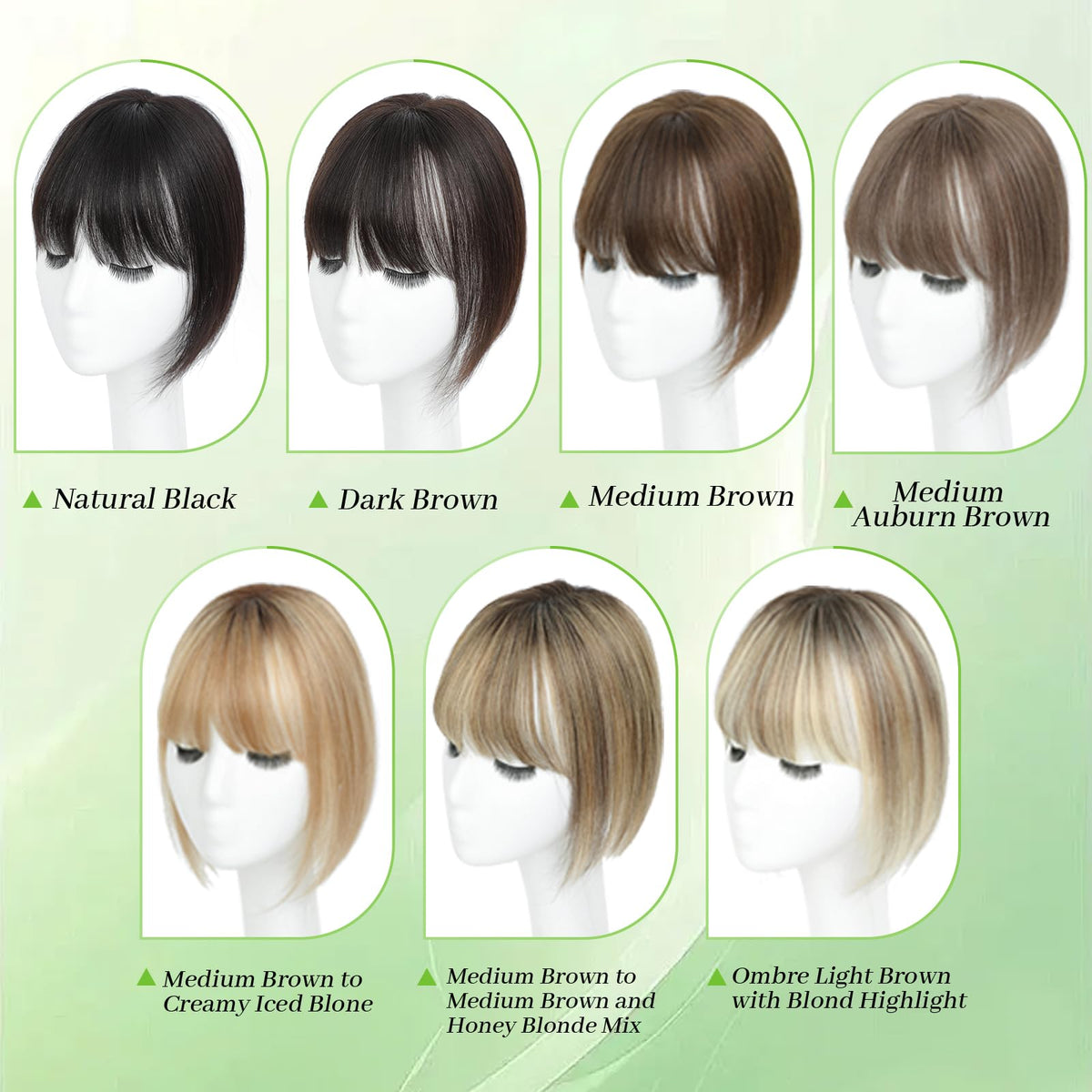 Black and Pretty real human hair topper can be curled or straightened.