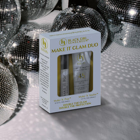 Black Girl Sunscreen Make It Pop Sungloss SPF 50 lip gloss with hydrating shine on lips
