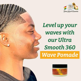 Black Lavish Essentials 360 Wave Pomade helps achieve deep, defined waves for confident styling