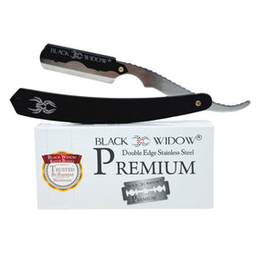 Beard lineup and edge refinement using the Black Widow for clean grooming