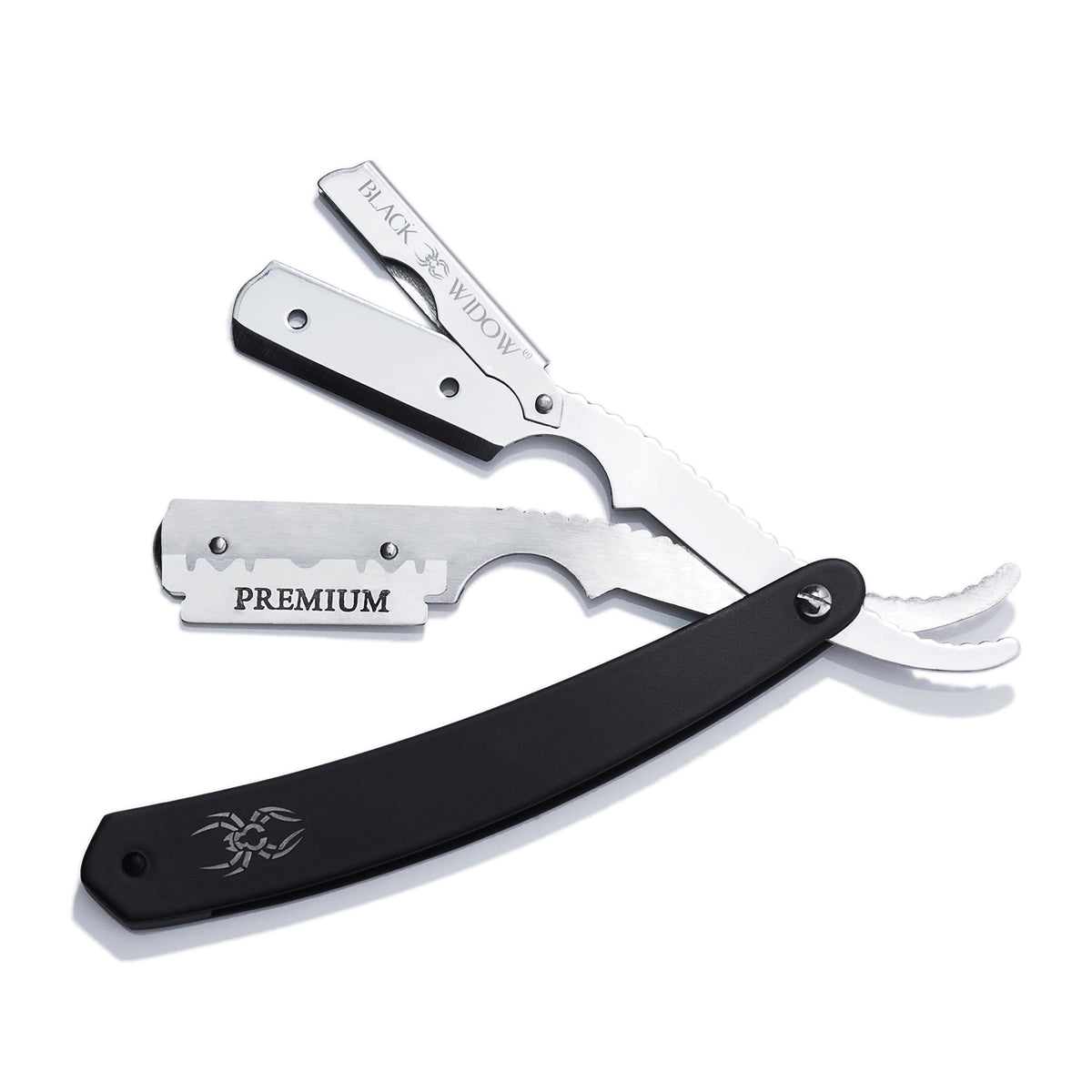 Black Widow durable stainless steel construction resists rust for daily use