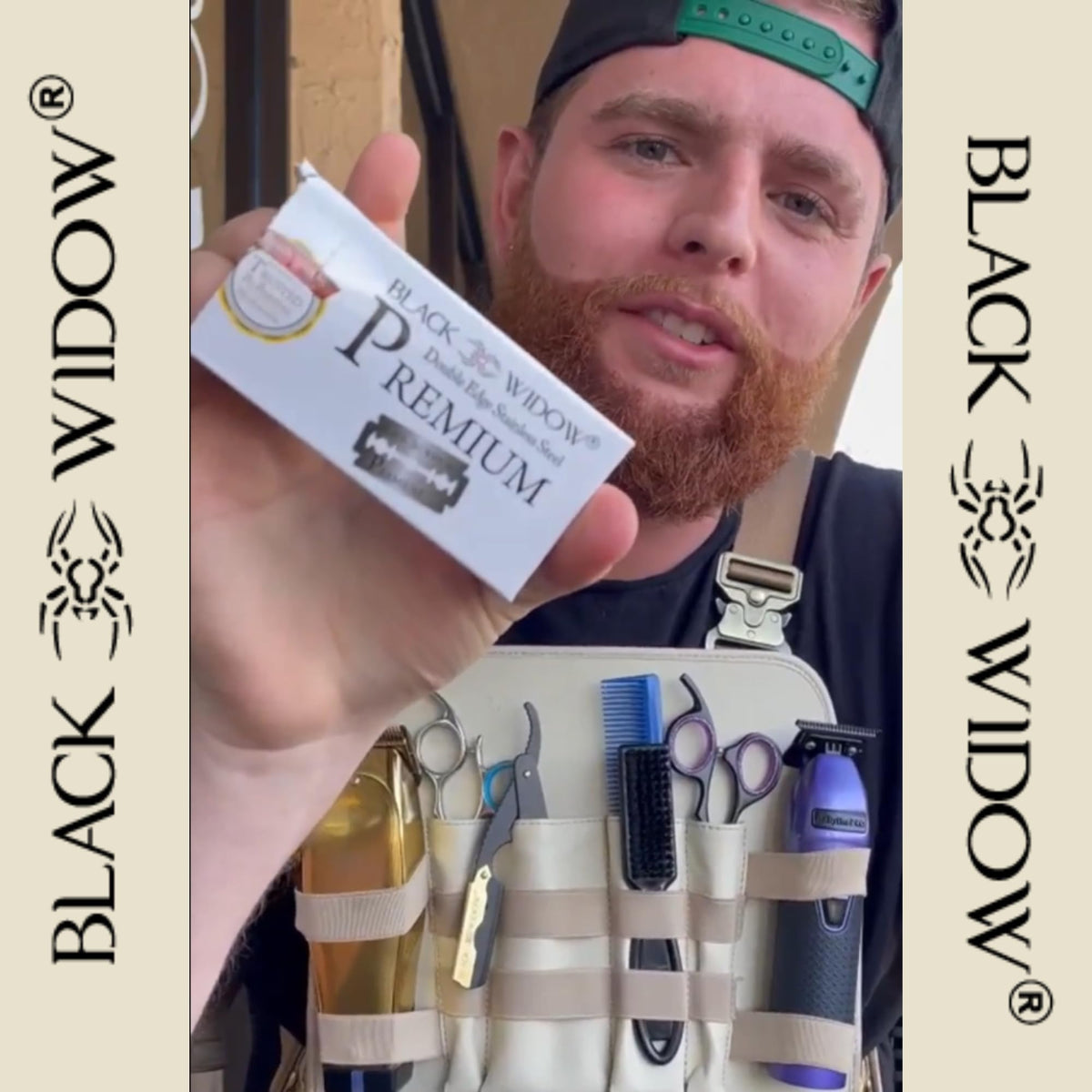 BLACK WIDOW premium packaging and reliable supply in the 100-count box