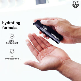 Black Wolf aloe vera soothing image suggests refreshing relief after cleansing