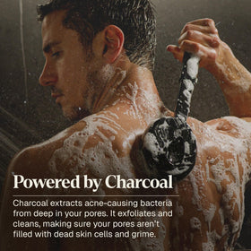 Black Wolf charcoal cleansing action removes dirt and oil effectively.