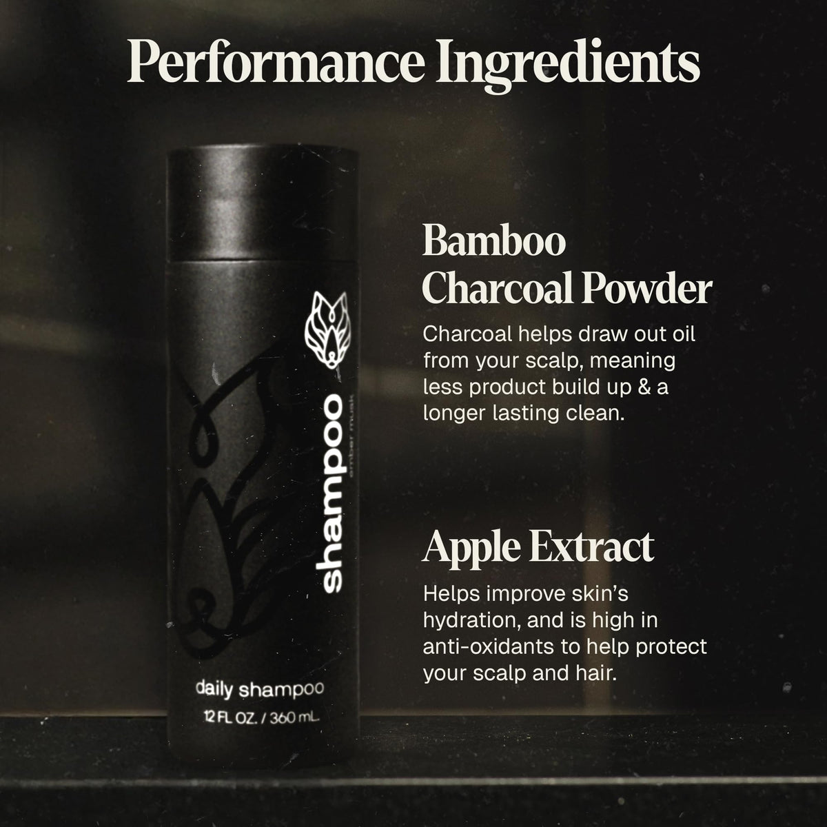 Black Wolf bourbon and tobacco fragrance evokes masculine scent profile.